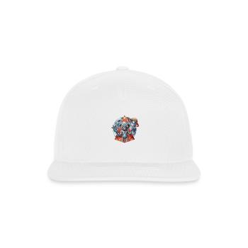 IlluminET107 - Snapback Baseball Cap - white - Front