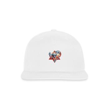 IlluminET105 - Snapback Baseball Cap - white - Front