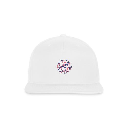 abstract circles pattern - Snapback Baseball Cap