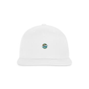 California Vacation Beach - Snapback Baseball Cap - white - Front