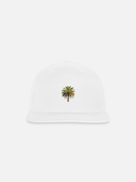 Palm - Snapback Baseball Cap - white