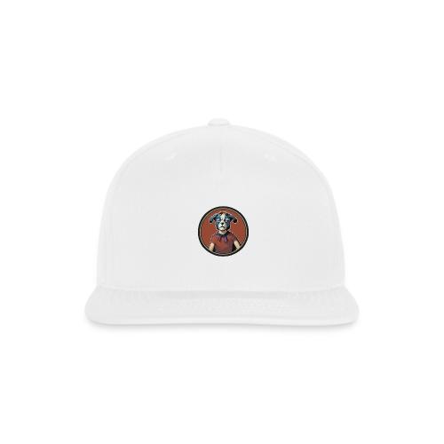 Dogboy Adventutes Red Circle Logo - Snapback Baseball Cap
