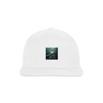 The Ocean of Consciousness - Snapback Baseball Cap - white - Front
