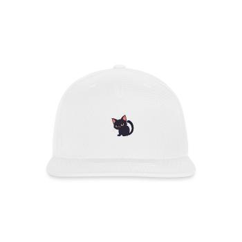 The Quirky Charm - Snapback Baseball Cap - white - Front