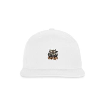 Fierce Savage, Unleash your inner strength - Snapback Baseball Cap - white - Front