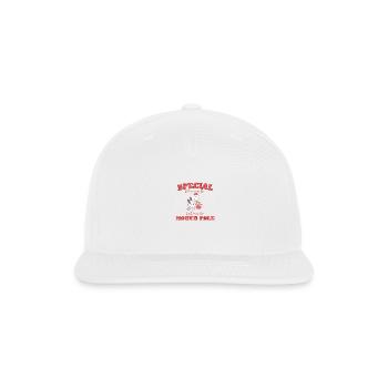 North Pole package Pregnancy announcement - Snapback Baseball Cap - white - Front