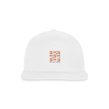 Cutest Pumpkin - Snapback Baseball Cap - white - Front