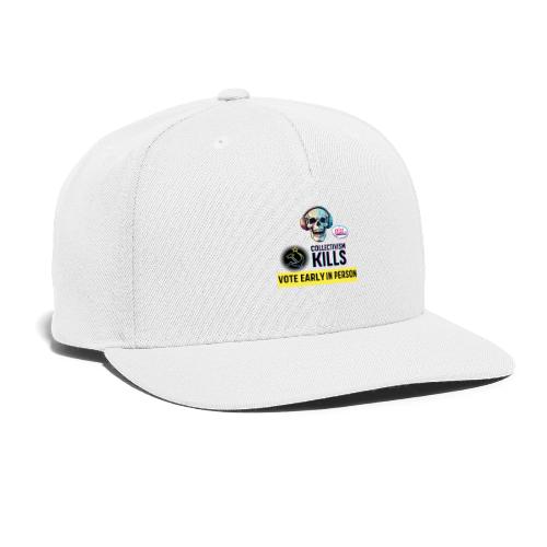 Collectivism Kills Transparent -black font - Snapback Baseball Cap