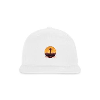 For My Sake - Snapback Baseball Cap - white - Front