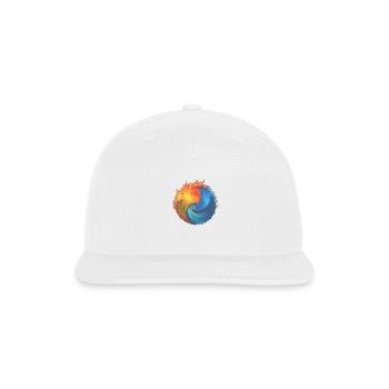 The Emotion Element - Snapback Baseball Cap - white - Front
