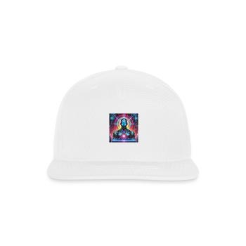 Andraid: Futuristic Vision - Snapback Baseball Cap - white - Front