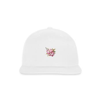 Cherry Blossom - Snapback Baseball Cap - white - Front
