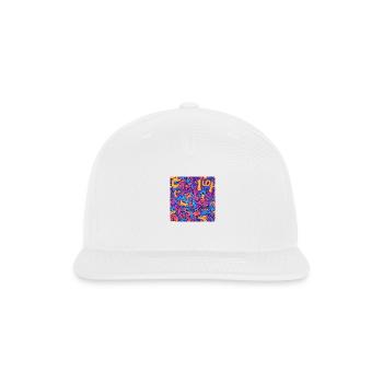 LOL Burst - Snapback Baseball Cap - white - Front