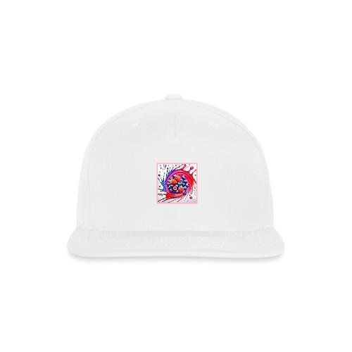 Berry Splash: Color Burst - Snapback Baseball Cap