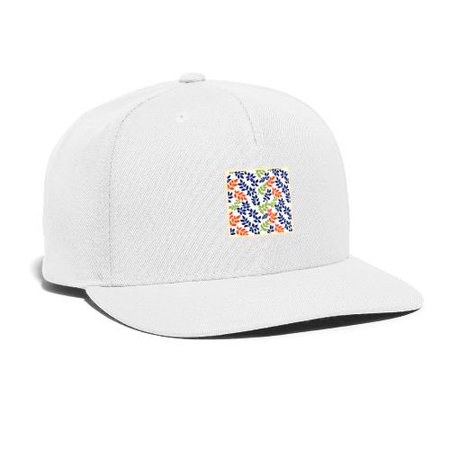 Chromatic Leaf Repeat - Snapback Baseball Cap