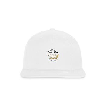 It's a Good Day to Learn – Back to School Vibes - Snapback Baseball Cap - white - Front