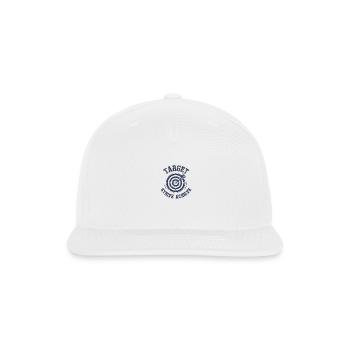 target strive achieve - Snapback Baseball Cap - white - Front