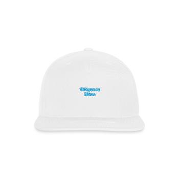 inspiration work - Snapback Baseball Cap - white - Front