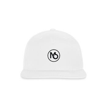 Mo Logo - Snapback Baseball Cap - white - Front