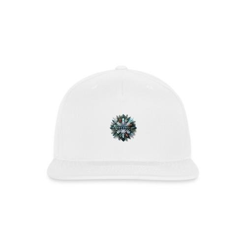 Intricate Frozen Evergreen T-Shirt - Snapback Baseball Cap