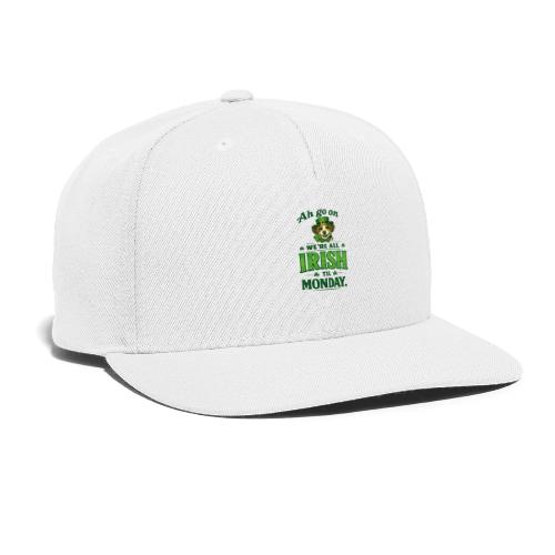 St. Patrick’s Day Dog T-Shirt – We’re All Irish - Snapback Baseball Cap