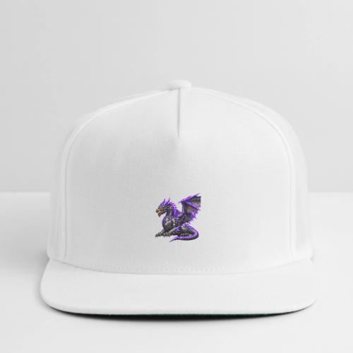 Neon Dragon at Rest - Snapback Baseball Cap