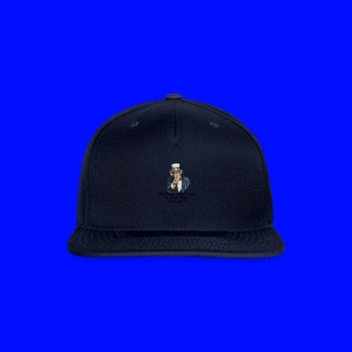 Uncle Sam - Finger - Snapback Baseball Cap