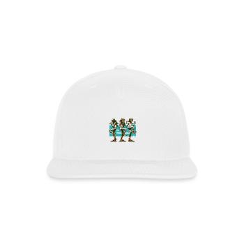 Do The Ska - Snapback Baseball Cap - white - Front