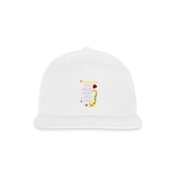 Mother - Snapback Baseball Cap - white - Front