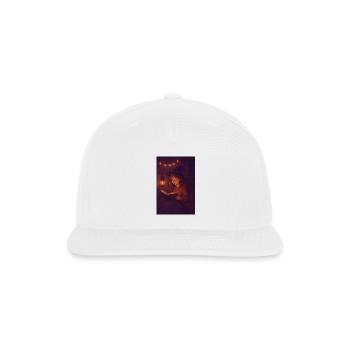 Cozy Witch Reading Night - Snapback Baseball Cap - white - Front