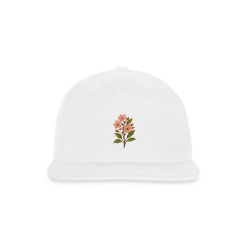 Cherry Blossom - Snapback Baseball Cap - white - Front
