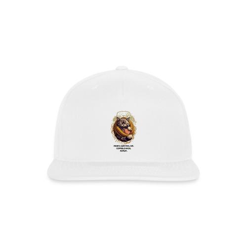 Powered by Sarcasm Cat Tee - Snapback Baseball Cap