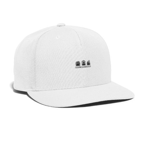 Playful Dog Paw Rock Paper Scissors - Snapback Baseball Cap