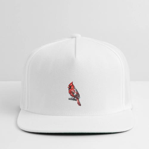 Silver Cardinal - Snapback Baseball Cap
