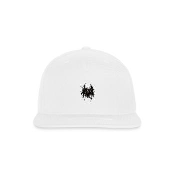 Inferno Spider Emblem - Snapback Baseball Cap - white - Front