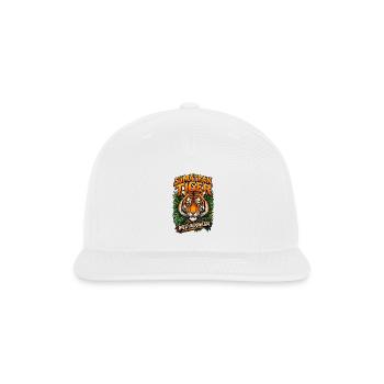 Sumatran Tiger Wild Indonesia - Snapback Baseball Cap - white - Front