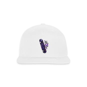 Unique_Skater - Snapback Baseball Cap - white - Front