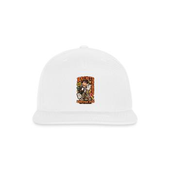 Back to School Homework Boss - Snapback Baseball Cap - white - Front