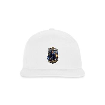 Master of Engineering Crest - Snapback Baseball Cap - white - Front