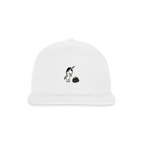 Unicorn receive gold - Snapback Baseball Cap