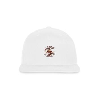 COOL - Snapback Baseball Cap - white - Front