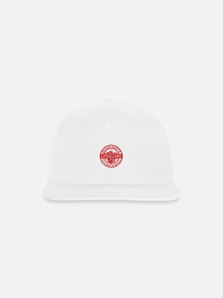Ocean Safety Lifeguard City County Of Honolulu - Snapback Baseball Cap - white