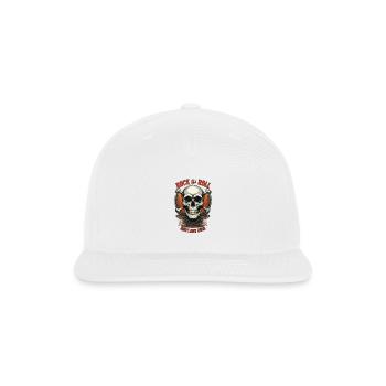 Fierce Skull Album Tee - Snapback Baseball Cap - white - Front