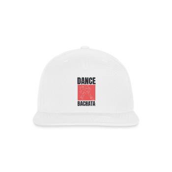Dance Bachata, Latin music. - Snapback Baseball Cap - white - Front