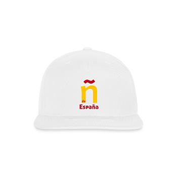 Ñ de España - Snapback Baseball Cap - white - Front