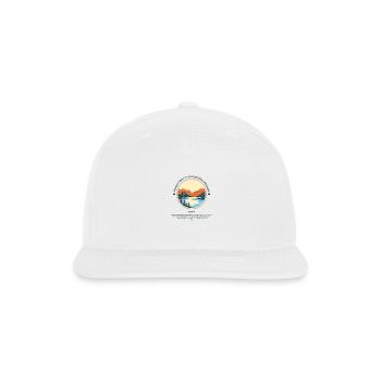 Nature - Snapback Baseball Cap - white - Front