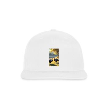 Turkey - Snapback Baseball Cap - white - Front