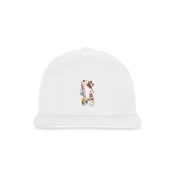 Barcelona España Spain Catalonia Spanish Flag - Snapback Baseball Cap - white - Front