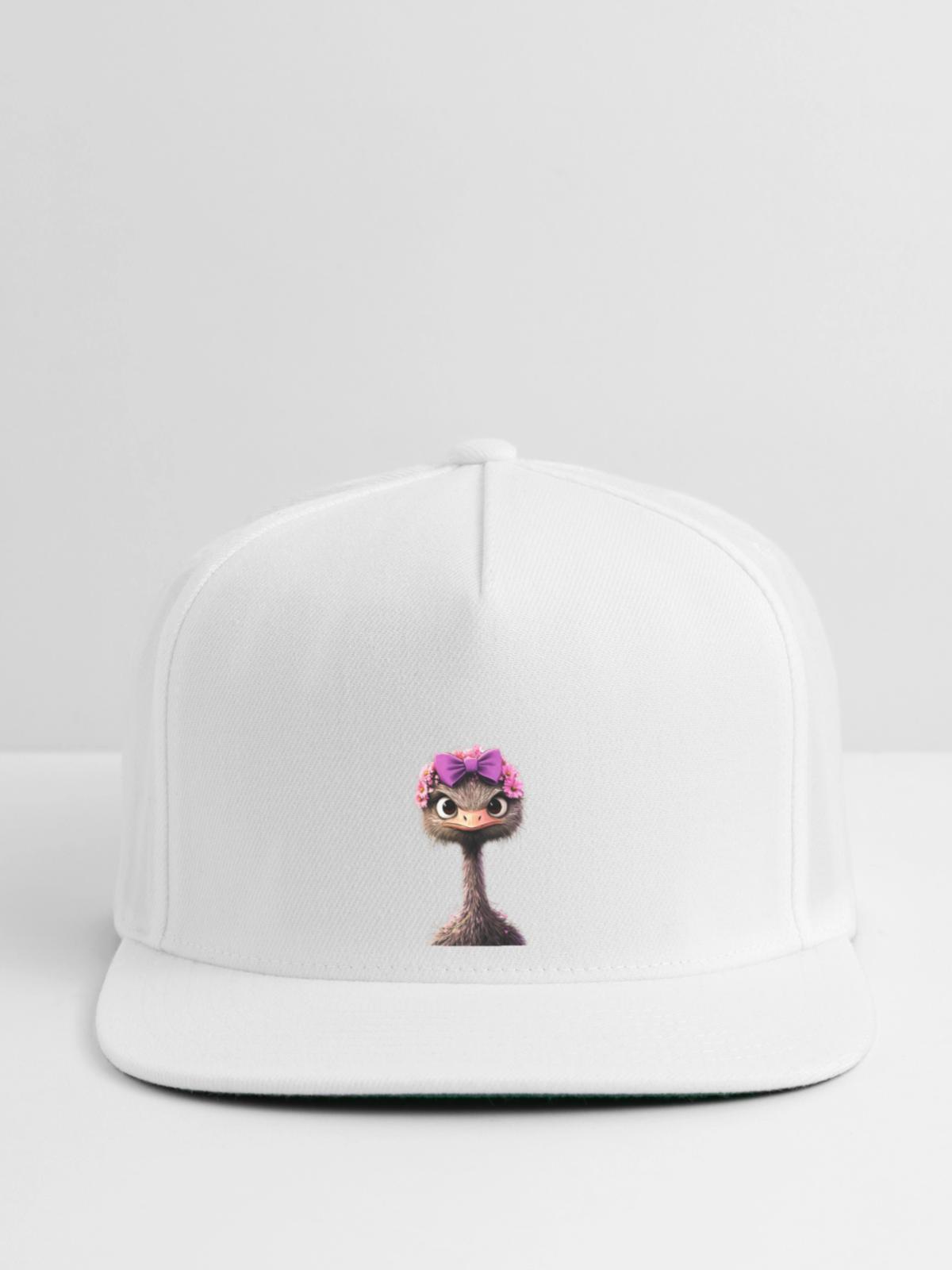 Duckie - Snapback Baseball Cap - white - Front