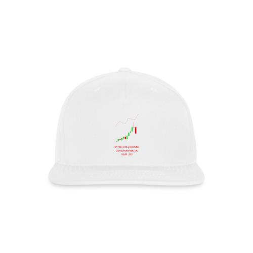 Technical Analysis Trading T-Shirt| Sarcastic - Snapback Baseball Cap